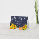 Search for sunflower thank you cards Script