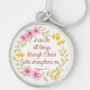 Search for i can do all things key rings Religious