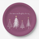 Search for purple christmas plates Gold