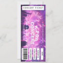 Search for concert ticket invitations Fake concert tickets