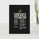 Search for technicians cards Profession