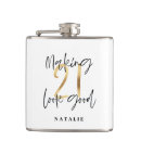 Search for 21st birthday flasks Modern