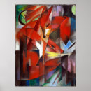 Search for abstract fox art Vintage