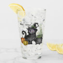 Search for black cat beer glasses Kitten