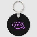 Search for funny cheer coach key rings Cheerleader