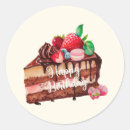 Search for strawberry cake stickers Birthday