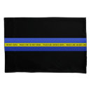 Search for blue line pillowcases Law enforcement