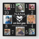 Search for mothers day clocks Black and white