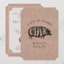 Search for funny breakfast invitations Bacon