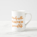 Search for autumn pumpkin mugs I love fall