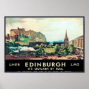 Search for vintage scotland posters Edinburgh