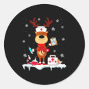 Search for funny reindeer stickers Christmas coupon deals