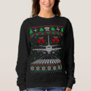 Search for pilot ugly christmas sweater clothing Flight