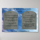 Search for 10 commandements posters Decalogue