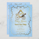 Search for princess carriage baby shower invitations Royal