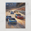Search for action vertical postcards Racing
