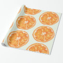 Search for orange slice wrapping paper Pattern