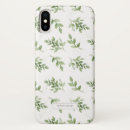 Search for watercolor leaves iphone cases Greenery