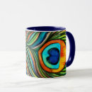 Search for peacock painting mugs Green