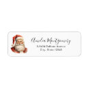 Search for santa claus return address labels Festive
