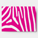 Search for zebra pattern cards invites Girly