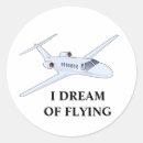 Search for dream stickers Aeroplane