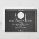 Search for chalkboard rehearsal dinner invitations Elegant