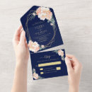 Search for peach and navy wedding invitations Chic