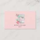 Search for bakery business cards Pastry chef