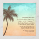 Search for tree square wedding invitations Beach