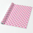 Search for pink polka dot wrapping paper Girly