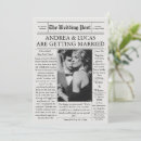 Search for newspaper wedding invitations Timeline