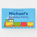 Search for children train posters Blue