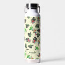 Search for parrot water bottles Watercolor