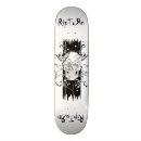 Search for black and white skull skateboards Deck