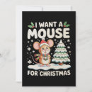 Search for mouse christmas cards Santa