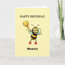 Search for cute honey bee cards Heart