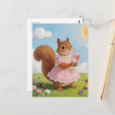 Search for pink squirrel postcards Adorable