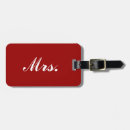Search for married travel luggage tags Mr and mrs