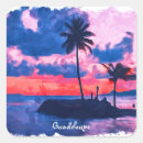 Search for caribbean travel stickers Tropical