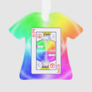 Search for tie dye christmas tree decorations Peace