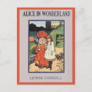 Search for through looking glass postcards Lewis carroll