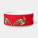 Search for christmas dog bowls Red