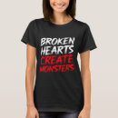 Search for broken heart tshirts Valentine's