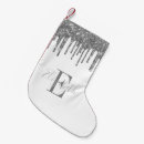 Search for silver glitter christmas stockings Modern