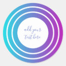 Search for blue gradient stickers Turquoise