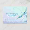 Search for dragonfly chubby business cards Elegant