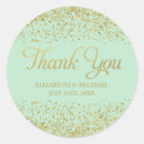 Search for mint and gold stickers Sparkle