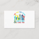 Search for see business cards Autism awareness