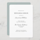 Search for grey rehearsal dinner invitations Minimalist